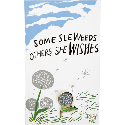Some See Weeds - Apron Pin