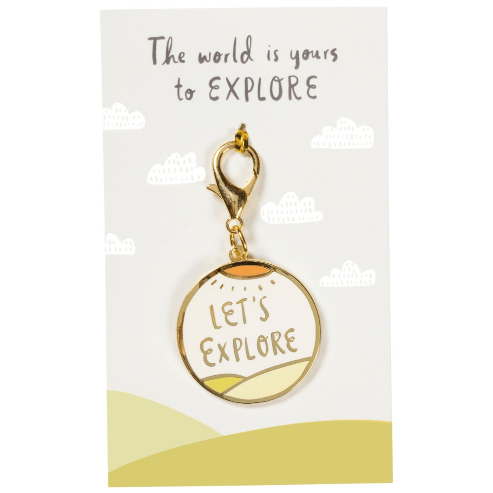 The World Is Yours To Explore - Charm