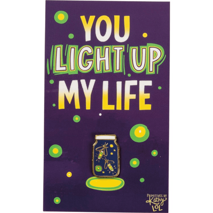 You Light Up My Life - Enamel Note Card