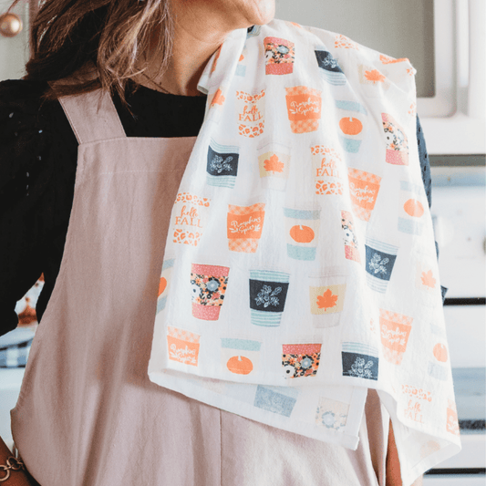 Birds & Blooms - Flour Sack Towel – Kitchen BillBoards