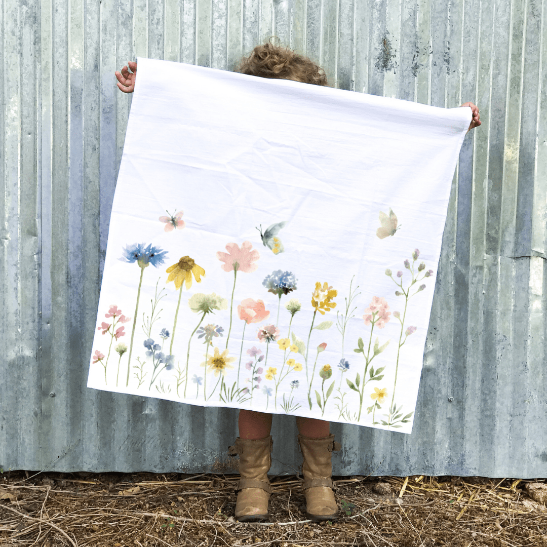 Wildflower Fields Kitchen Towel