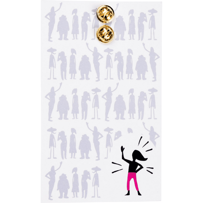 A Sister Is Worth A Thousand Friends - Apron Pin