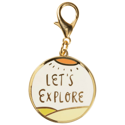 The World Is Yours To Explore - Charm