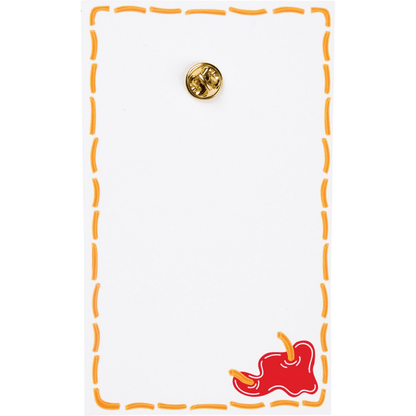 Thought You Said Extra Fries - Apron Pin