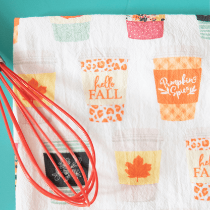 Pumpkin Spice Kitchen Towel