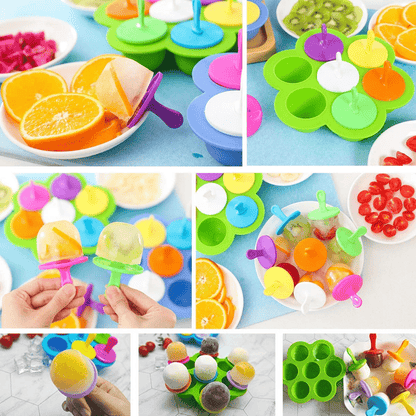 Homemade Jam & Popsicle Silicone Mold - 2 pack