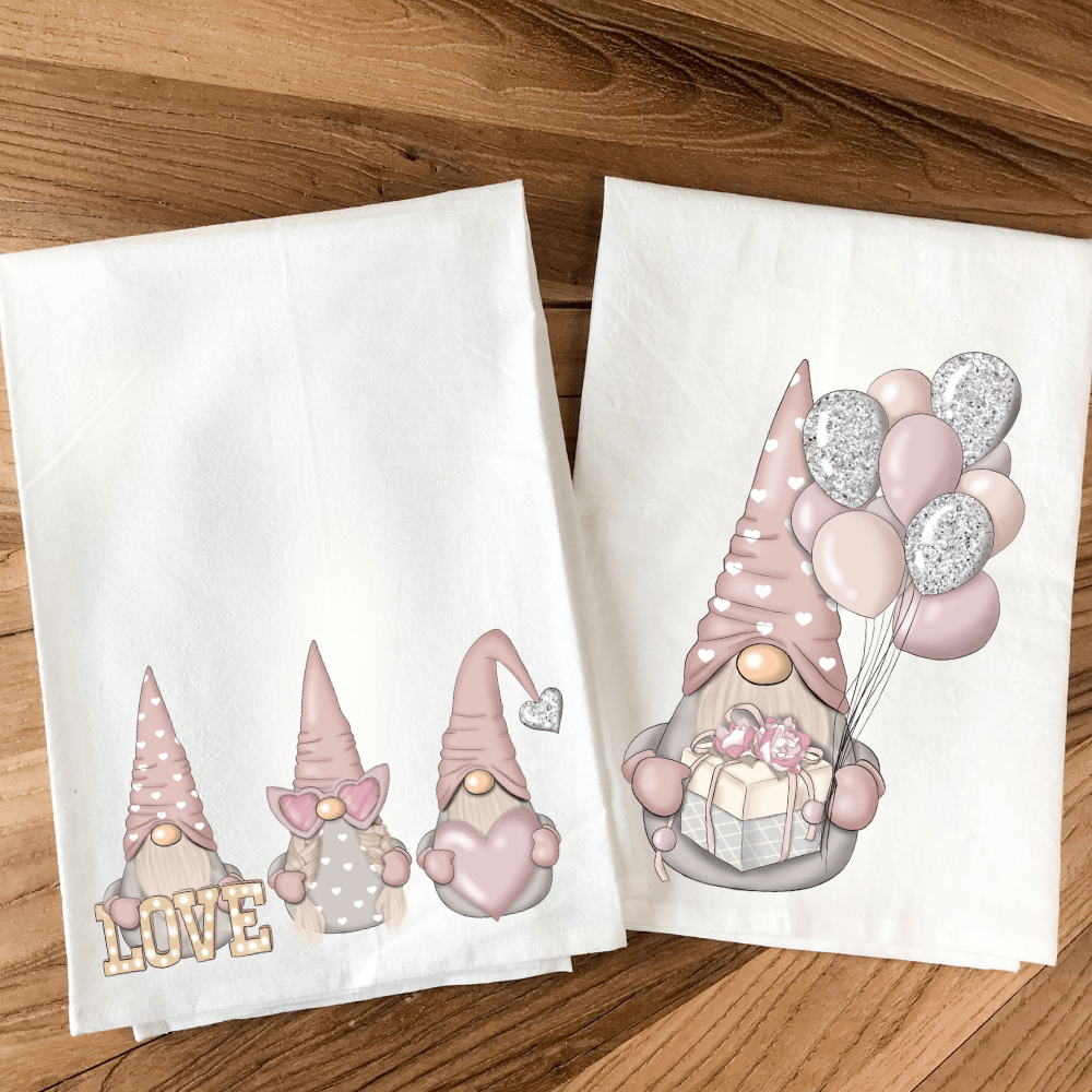 Gnome Love Kitchen Towel