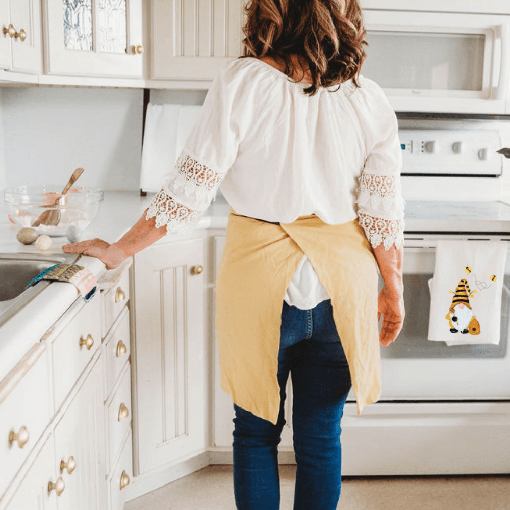 Yellow & Purple Everyday Kitchen Apron