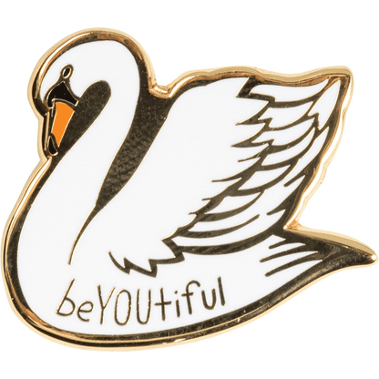 You Are Naturally Beautiful - Apron Pin