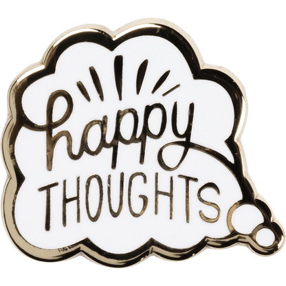 Happy Thoughts - Enamel Note Card