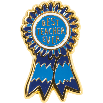 Best Teacher Ever -Apron Pin