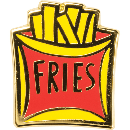 Thought You Said Extra Fries - Apron Pin