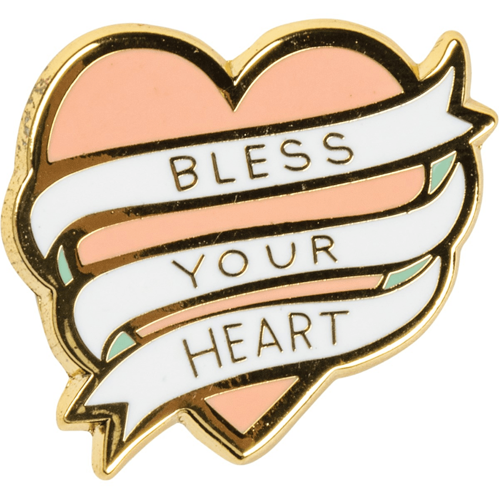 Bless Your Heart - Enamel Note Card