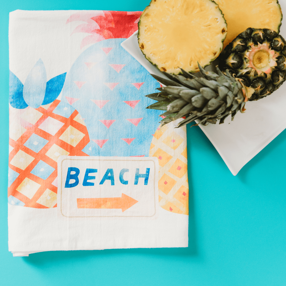 Take Me To The Beach - Flour Sack Towel