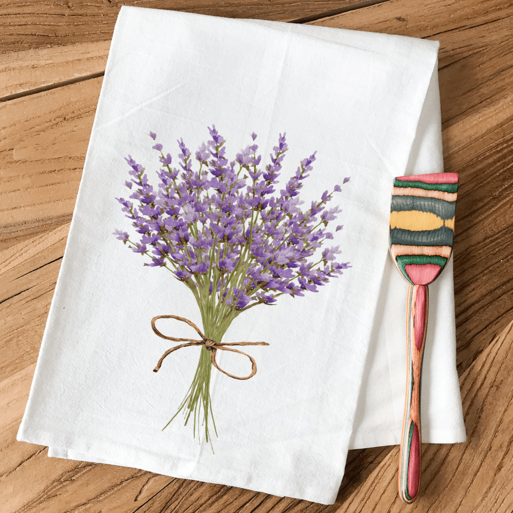 Lavender Fields - Flour Sack Towel