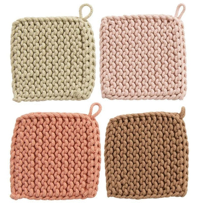 Cotton Crocheted Potholder