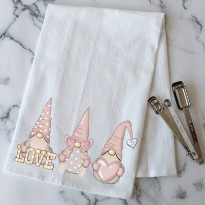 Gnome Love Kitchen Towel