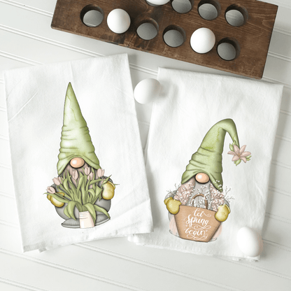 Spring Tulips Kitchen Towel
