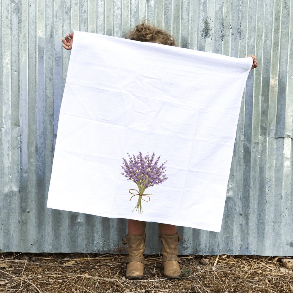 Lavender Fields - Flour Sack Towel