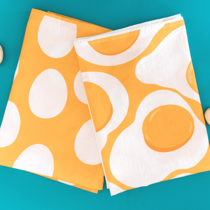 Fried Eggs - Flour Sack Towel
