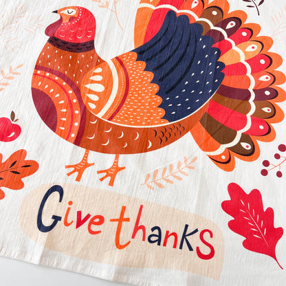 Give Thanks This Thanksgiving Kitchen Towel
