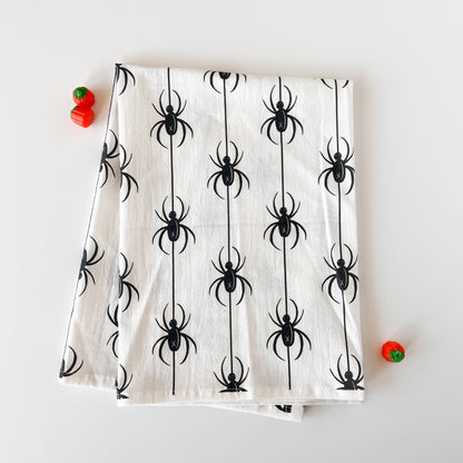 Halloween Spiders Kitchen Towel
