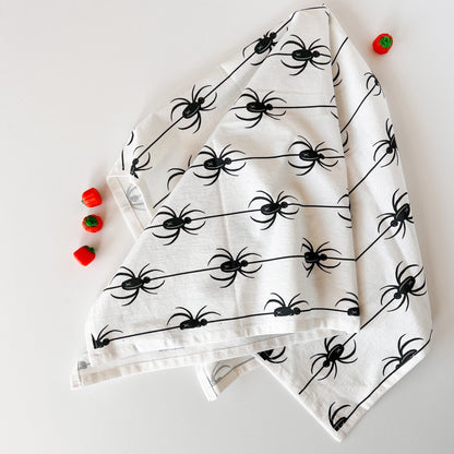 Halloween Spiders Kitchen Towel