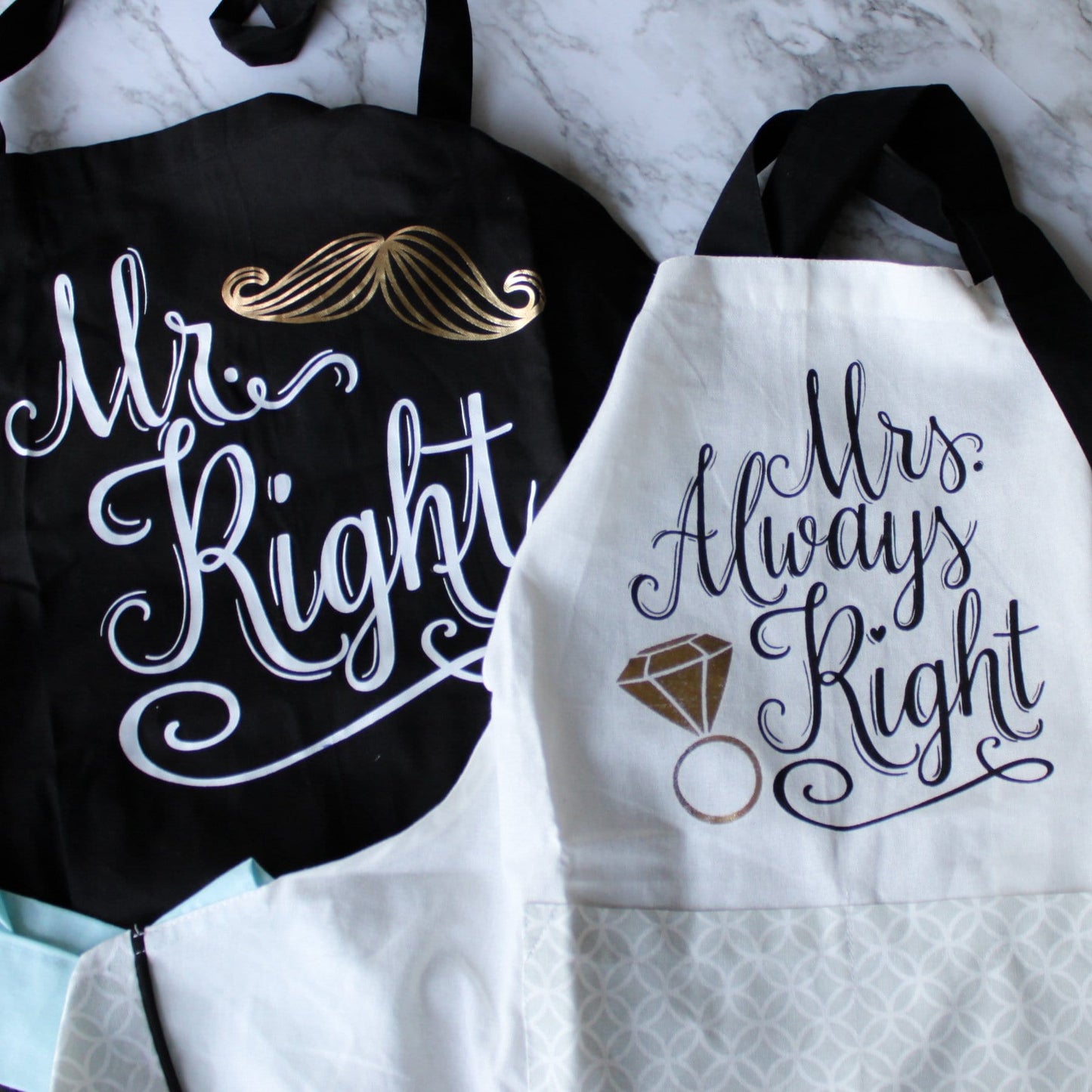 His and Hers Aprons