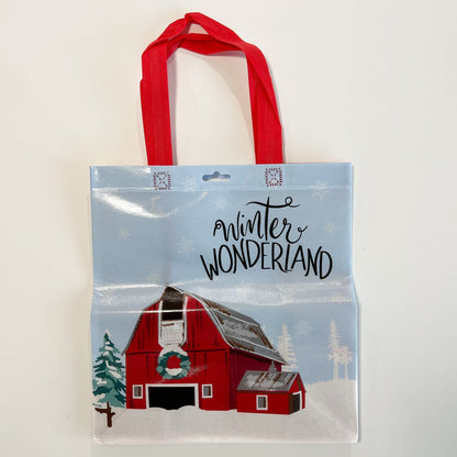 Winter Wonderland - Reusable Grocery Bag Set