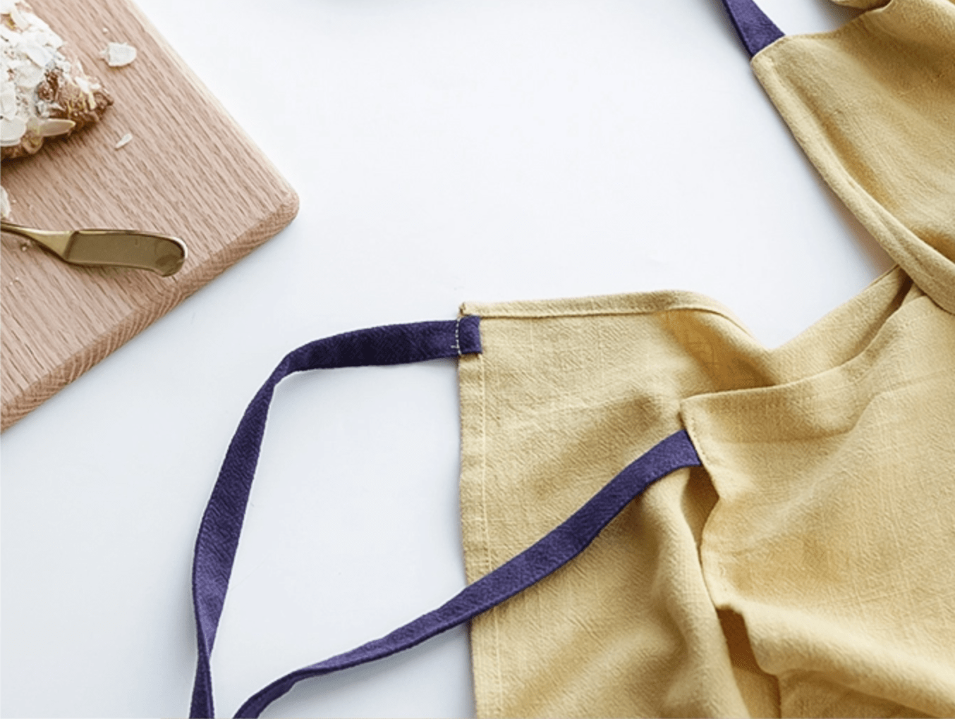 Yellow & Purple Everyday Kitchen Apron