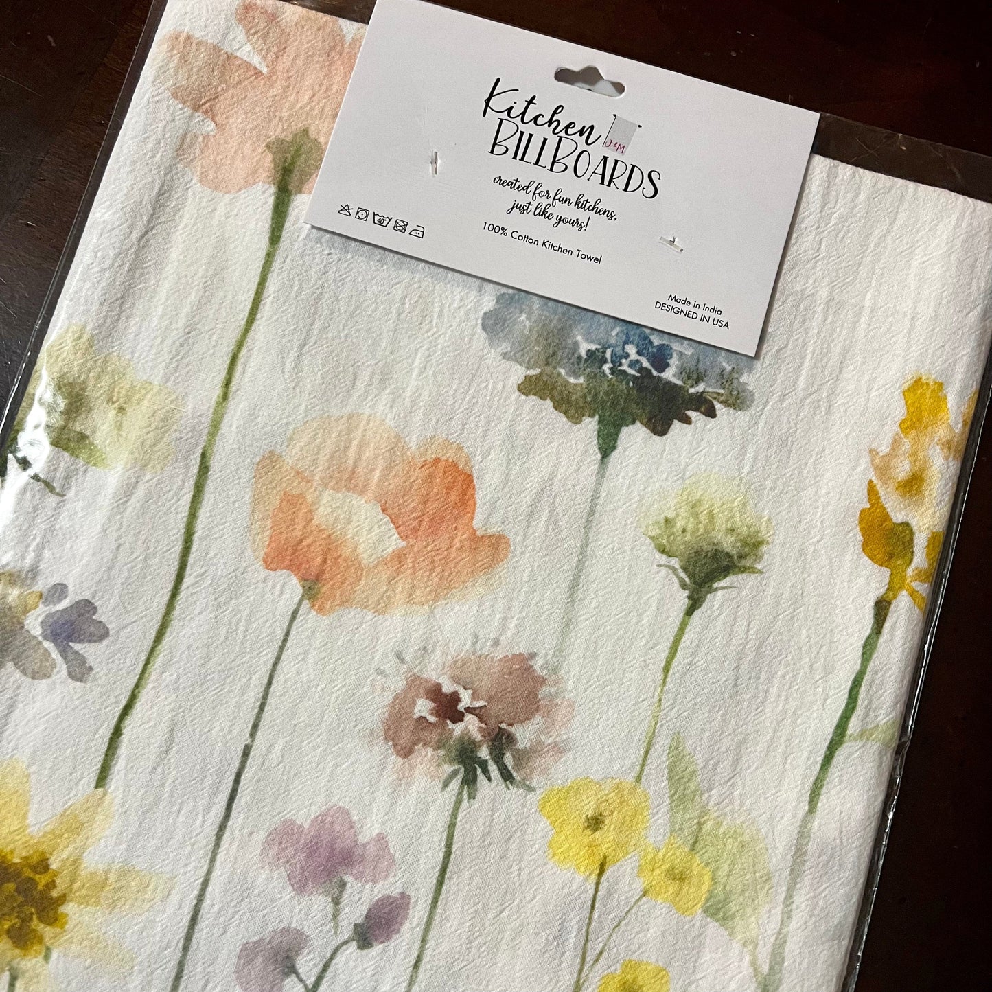 Wildflower Fields Kitchen Towel